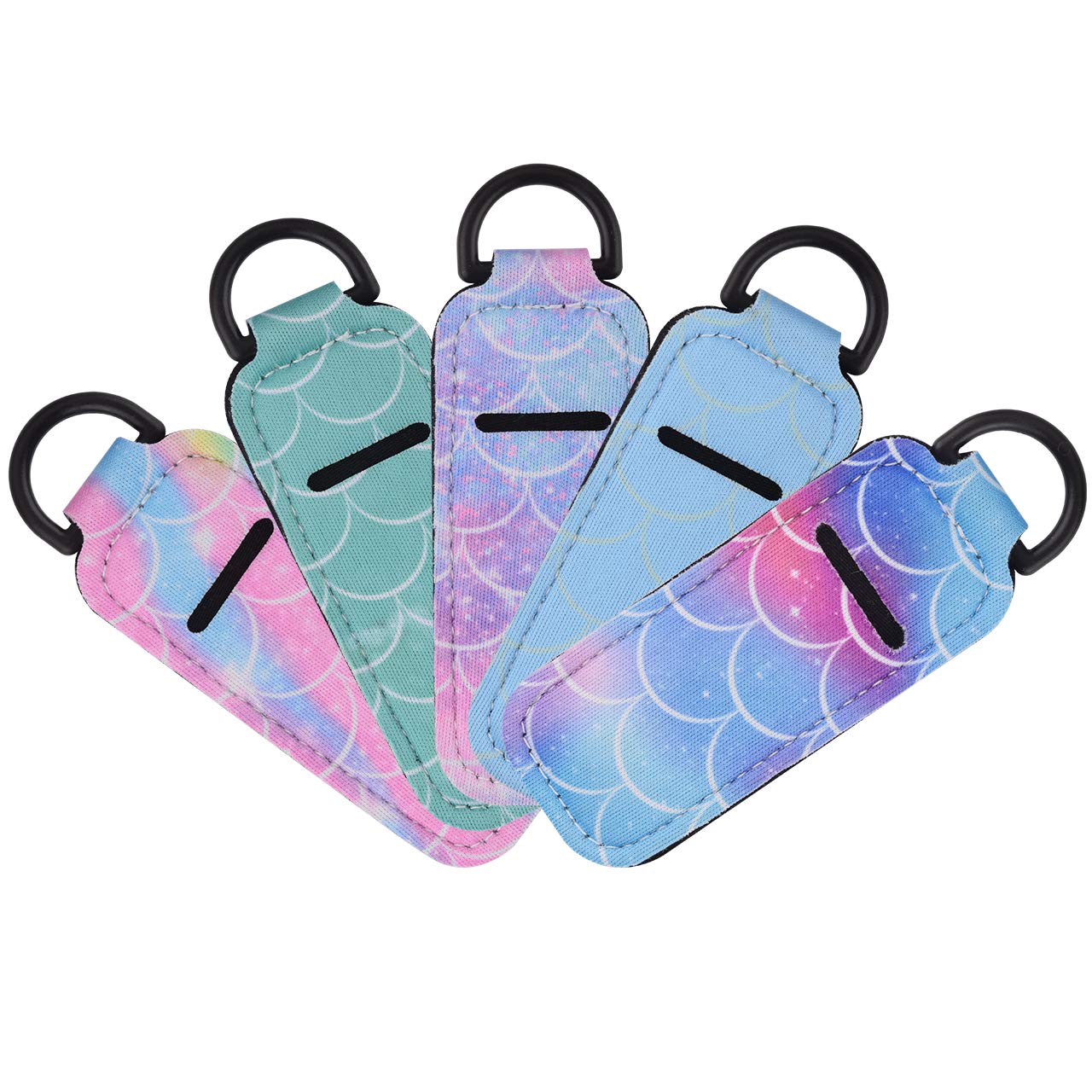 Theaque Chapstick Holder Portatile Rossetto Borsa Portachiavi Lip Lross Bag Lip Balm Holder