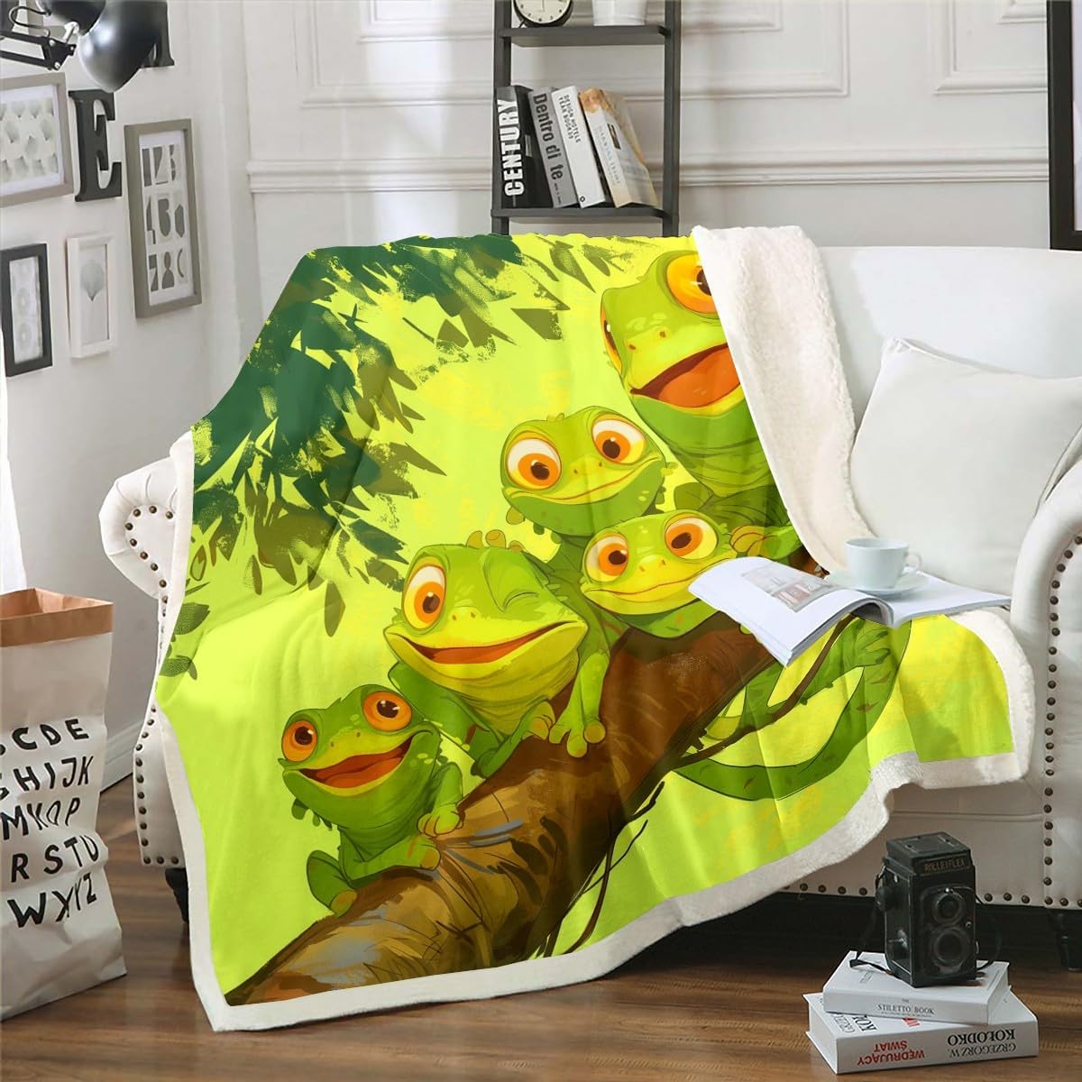 Erosebridal Galloping Horse Throw Blanket for Kids Boys Girls Horse Racing Fleece Blanket Twin Black Horse Animal Sherpa Blanket Rustic Farm Wildlife Blanket Horse Themed Bedroom Decor