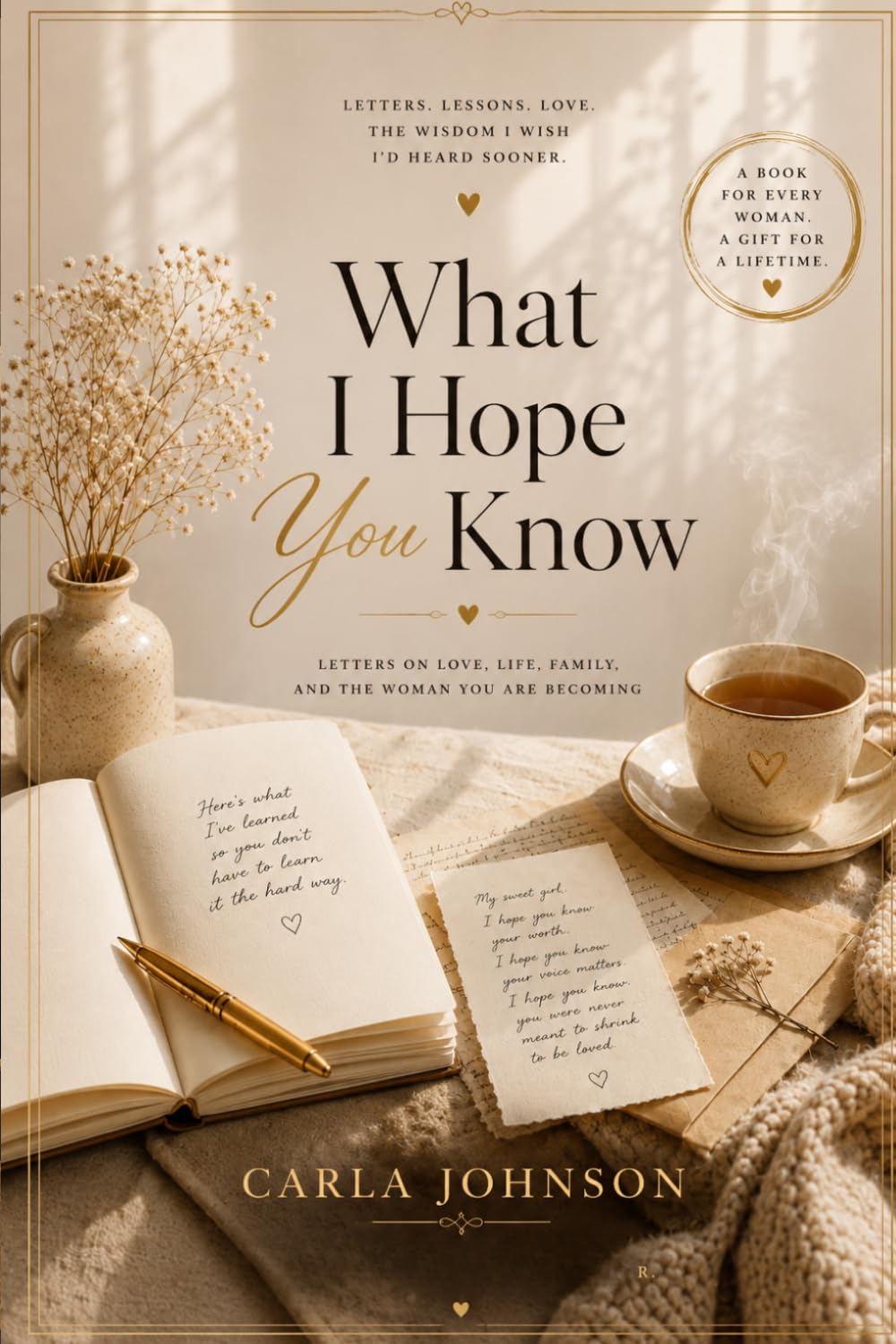 What I Hope You Know: Letters on Love, Life, Family, And the Woman You Are Becoming