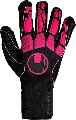 uhlsport HYPERBLACK - Guantes de portero Supergrip+ HN #324 rosa