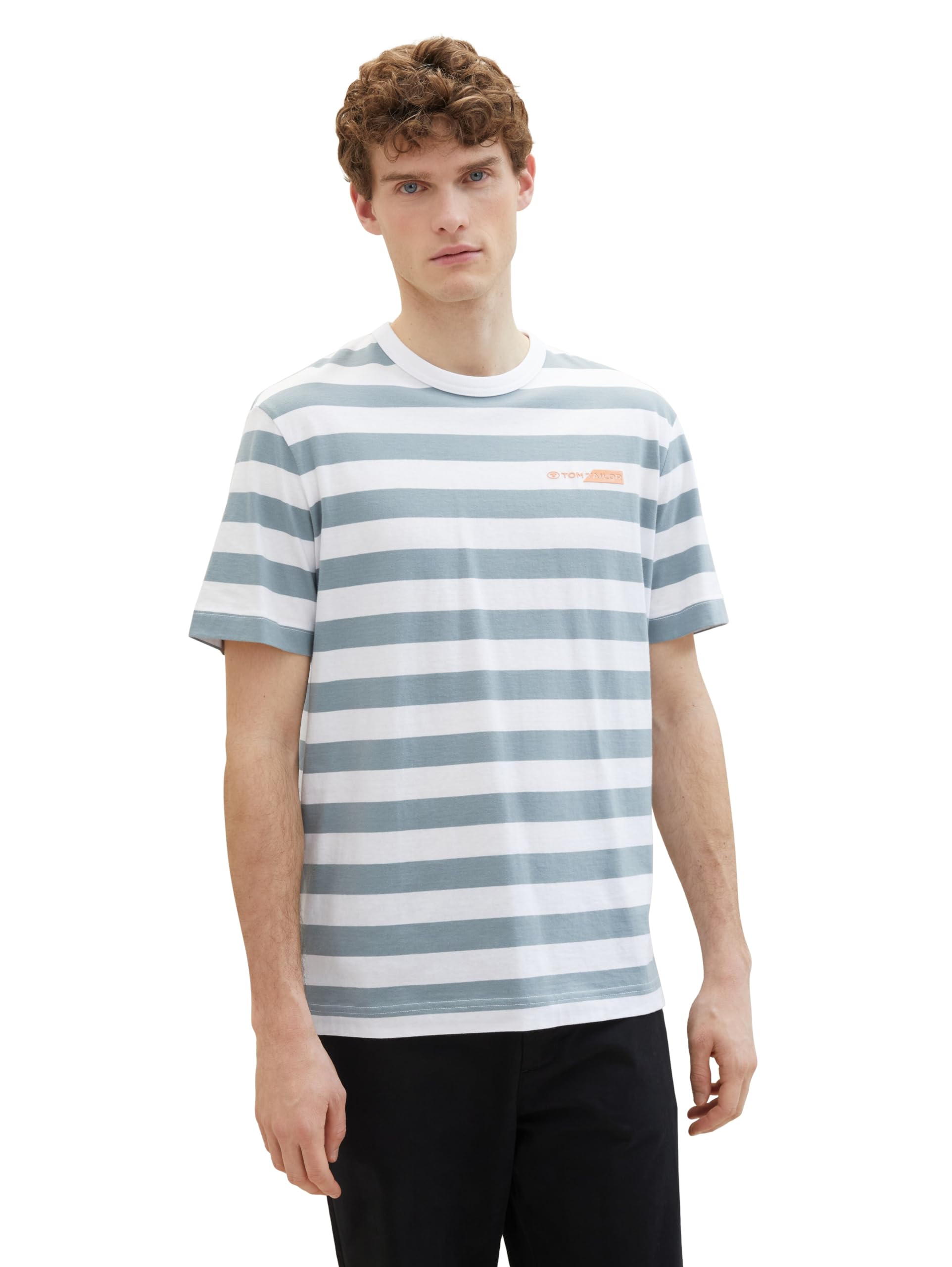 TOM TAILOR Herren 1040935 T-Shirt (1er Pack)