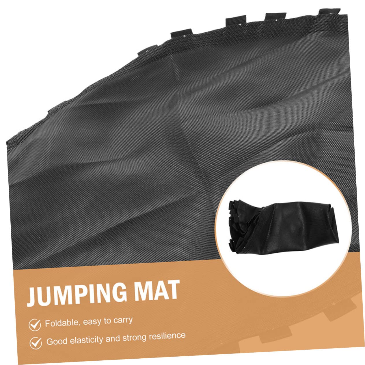 balacoo Trampoline Accessories Replacement Trampoline Mat Jumping Mat for Outdoor Use Garden Backyard