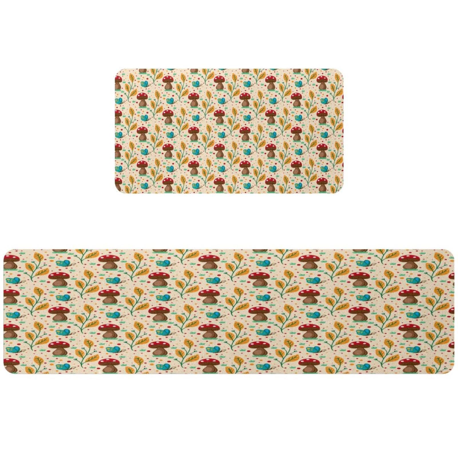 Alfombrillas de cocina VAPOKF ideales para el pasillo y el cuarto de lavado