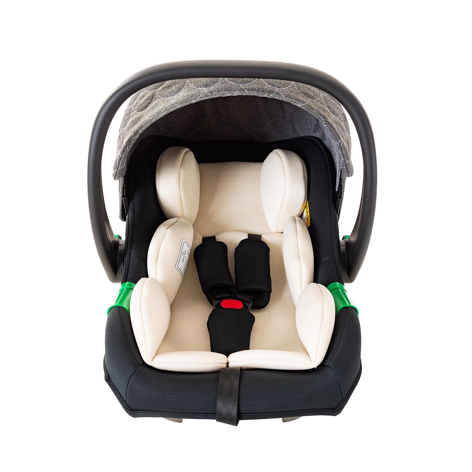 Poussettes 3 en 1 Citadines Poussettes Combinées Poussette Tricycle Baby Walker Poussette Haute Paysage Poussettes Landau pour 0-36 mois Pliantes Trolley Bébé (H2-DEEPGREY, H2)