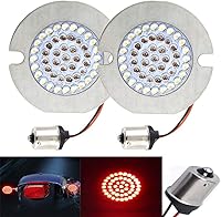 Vista 8 de ZYTC - Juego de 2 micas Touring OEM ahumadas de 3.25 pulgadas para motocicleta Harley Davidson, Electra Glides