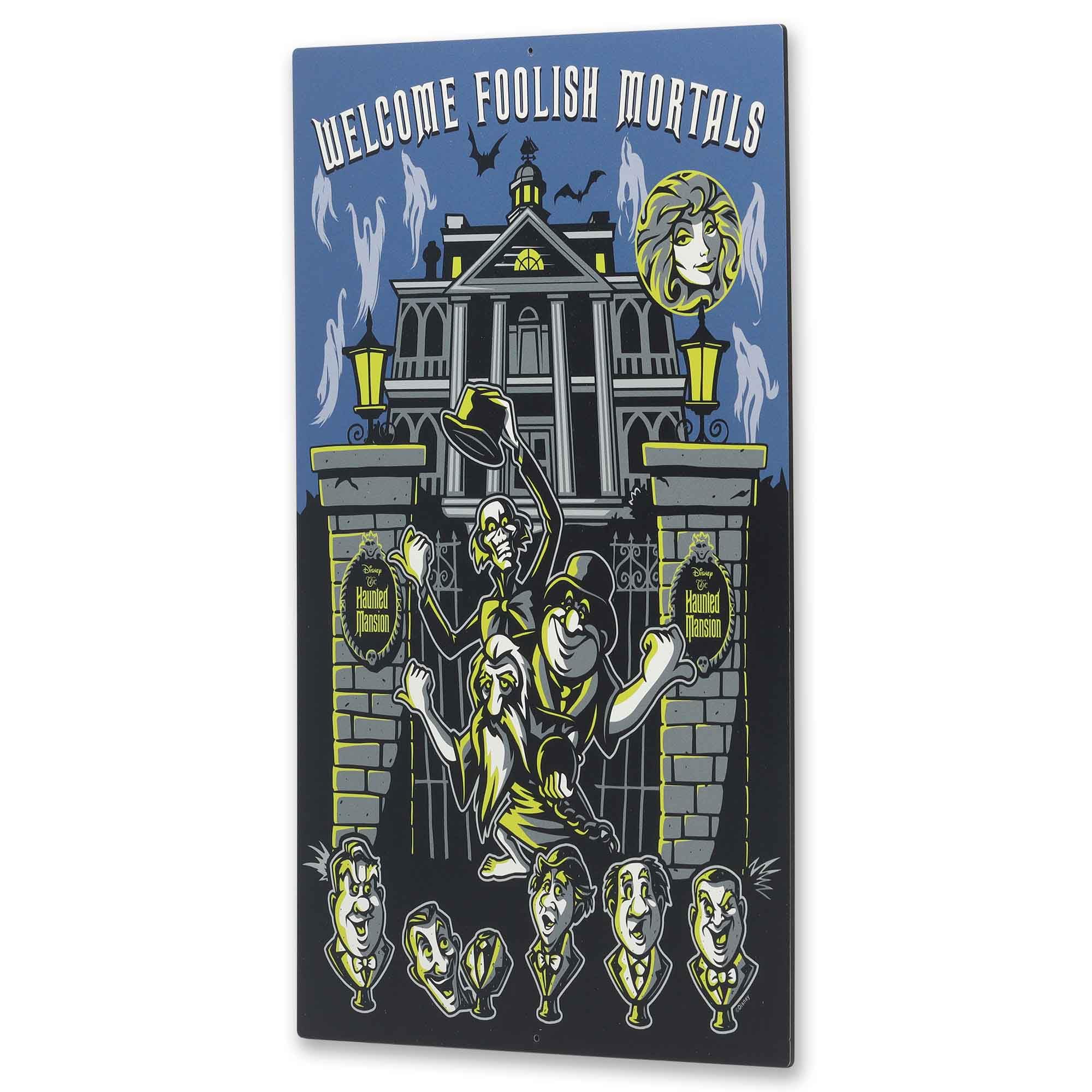 Amazon.com: Disney Haunted Mansion Welcome Foolish Mortals