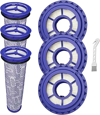Lemige Replacement Vacuum Filters for Dyson DC41 DC65 DC66 UP13 UP20 UP30 Multi Floor Ball Animal 2 & 3 Vacuums, Part 920769-01&920640-01, 3 Post HEPA Filters & 3 Pre Filters