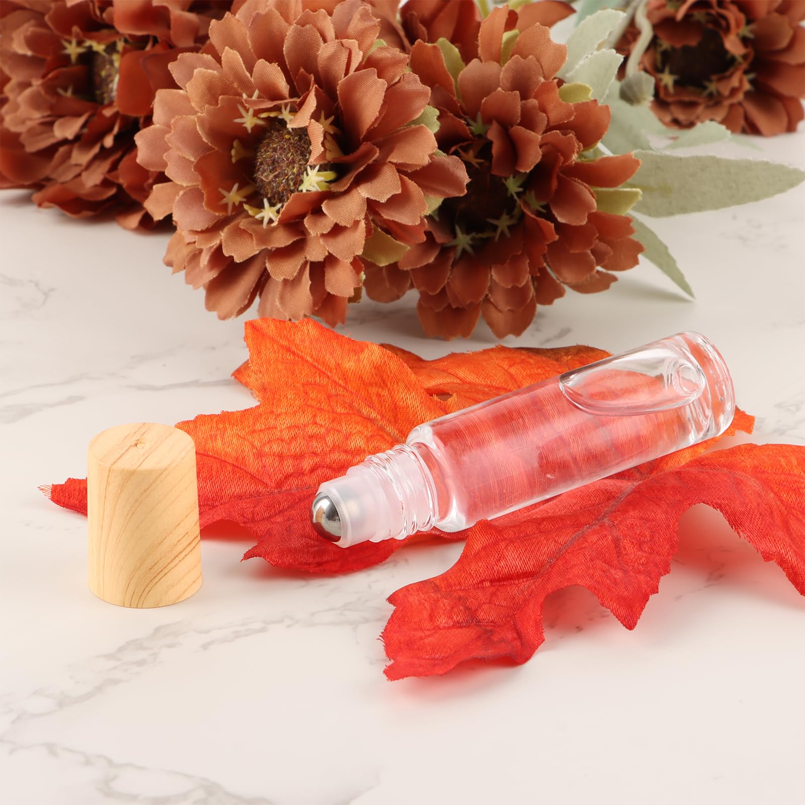 Roll-On Flaschen Für ätherische Öle – 5 Ml, Auslaufsicher, 10 Stück