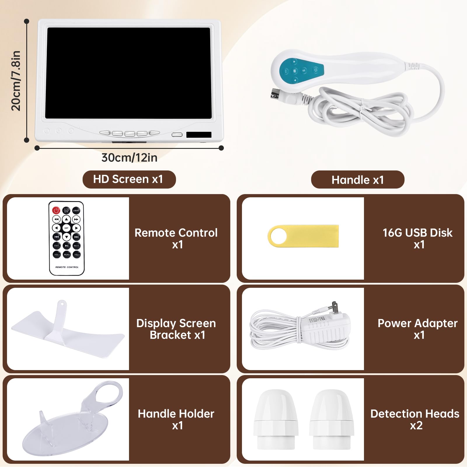 Machine d'analyse portable du cuir chevelu, 3 vitesses, 1 mégapixel, microscope du cuir chevelu, rechargeable pour follicule pileux, détecteur de grossissement d'humidité, test de pigment pour la tête