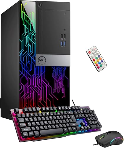 PC para juegos - Computadora de escritorio Dell OptiPlex 3040 Tower - Intel Core i7 de 6 generación 340 GHz - GeForce GTX 1650 4GB GDDR5-16GB RAM - disponible en Yaxa Colombia