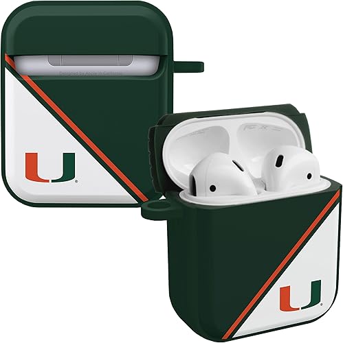 Miniatura 8 de AFFINITY BANDS Miami Hurricanes Camo HDX - Funda compatible con Apple AirPods Pro
