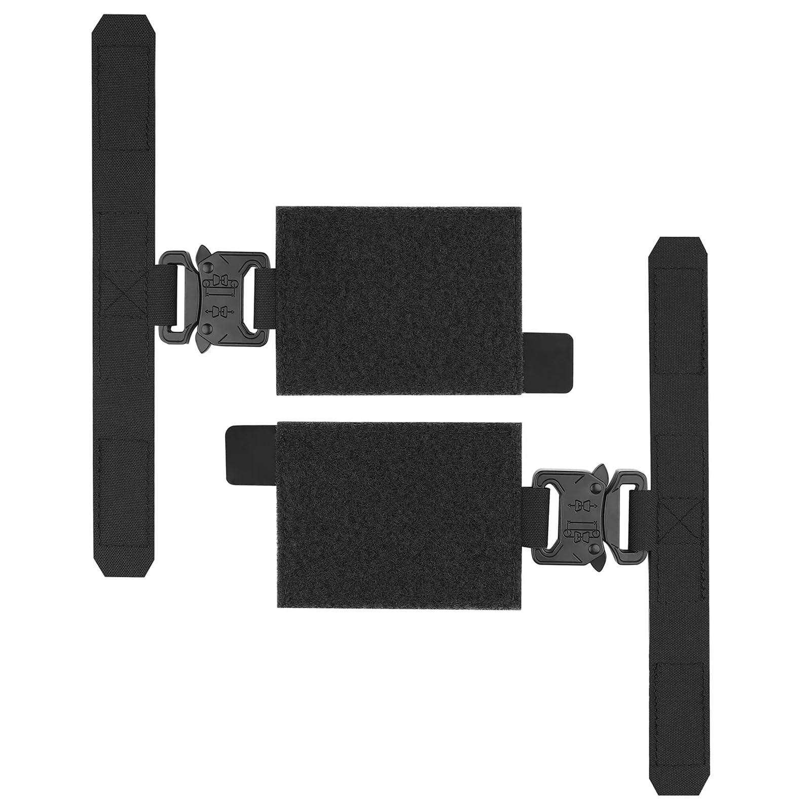 Taktischer Kummerbund-Adapter, Schnellverschluss-Metallschnallen-Kit für FCPC V5 AVS Jagdplatte Träger Weste Molle Kummerbund