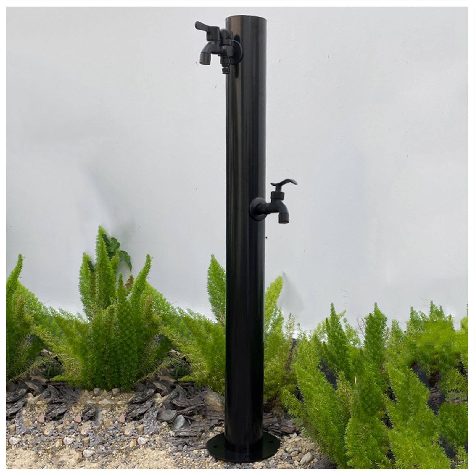 BHGFYXBS Freestanding Outdoor Water Column Garden Faucet With 2 Faucets, Antifreeze Water Fountain Post For Efficient Irrigation And Garden Use,Style 2