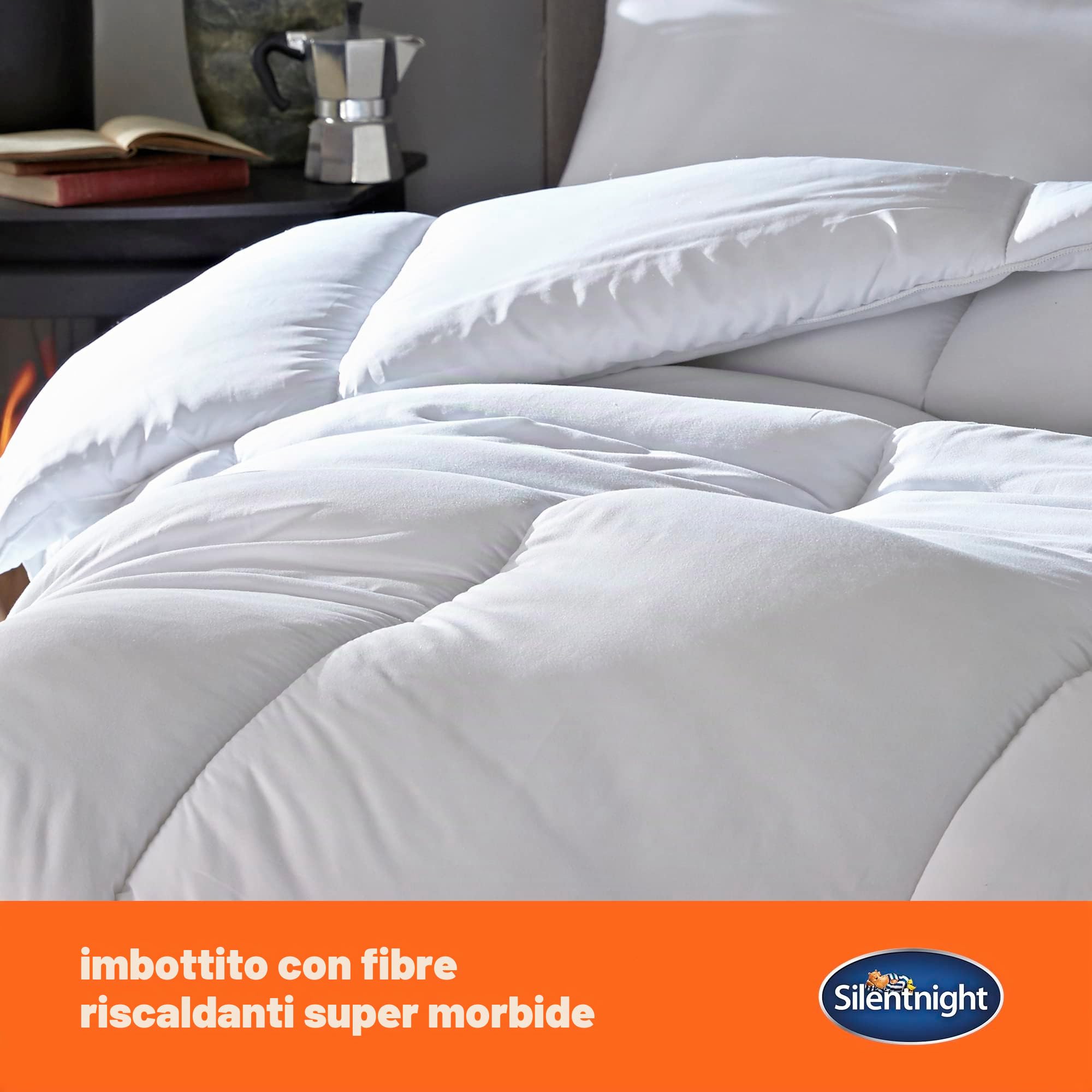 Silentnight - Piumone invernale caldo e confortevole, 15 Tog, spesso, morbido, ipoallergenico, per letto singolo