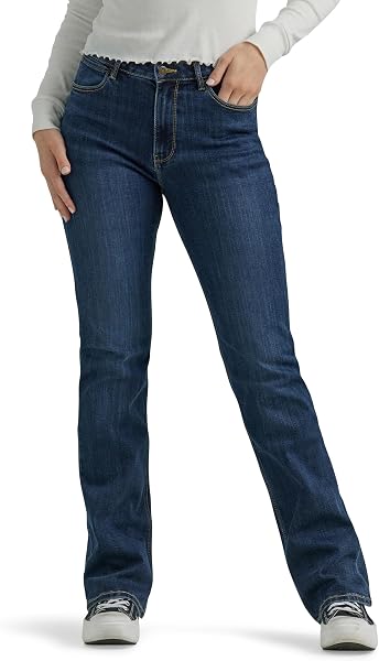 Wrangler High Rise Bold Boot Jean – Dżins Kobiety