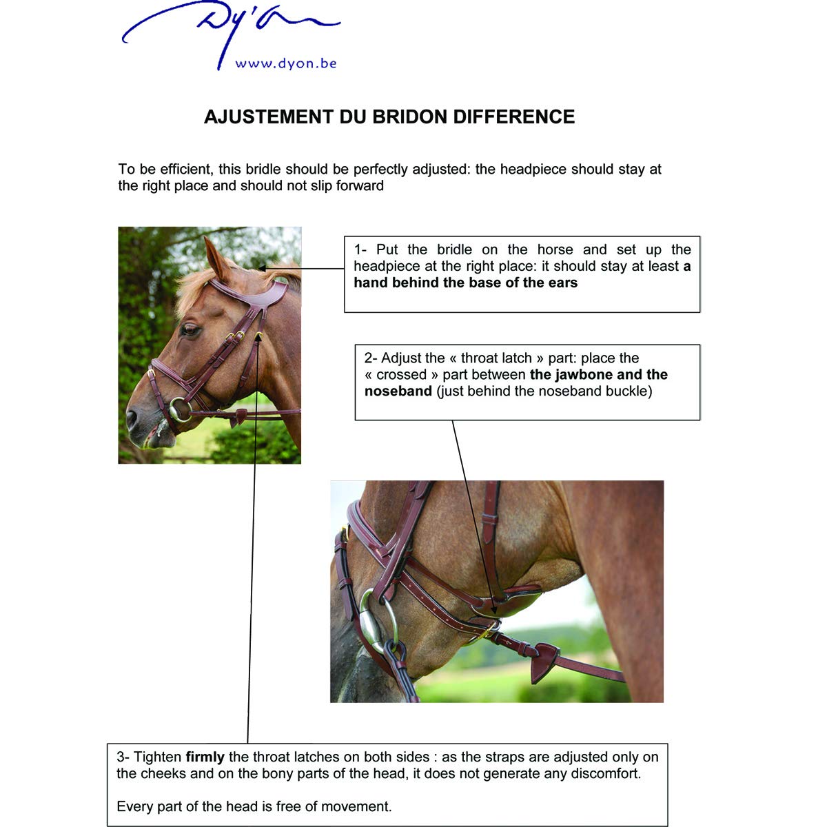 Dy'on Trense Difference - Full/WB - Braun