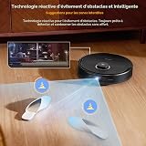 ROBOROCK QREVO 5AE Robot Vacuum Cleaner with Station - Power 12000 Pa - FlexiArm Mop - Double Anti-emmelement - 7