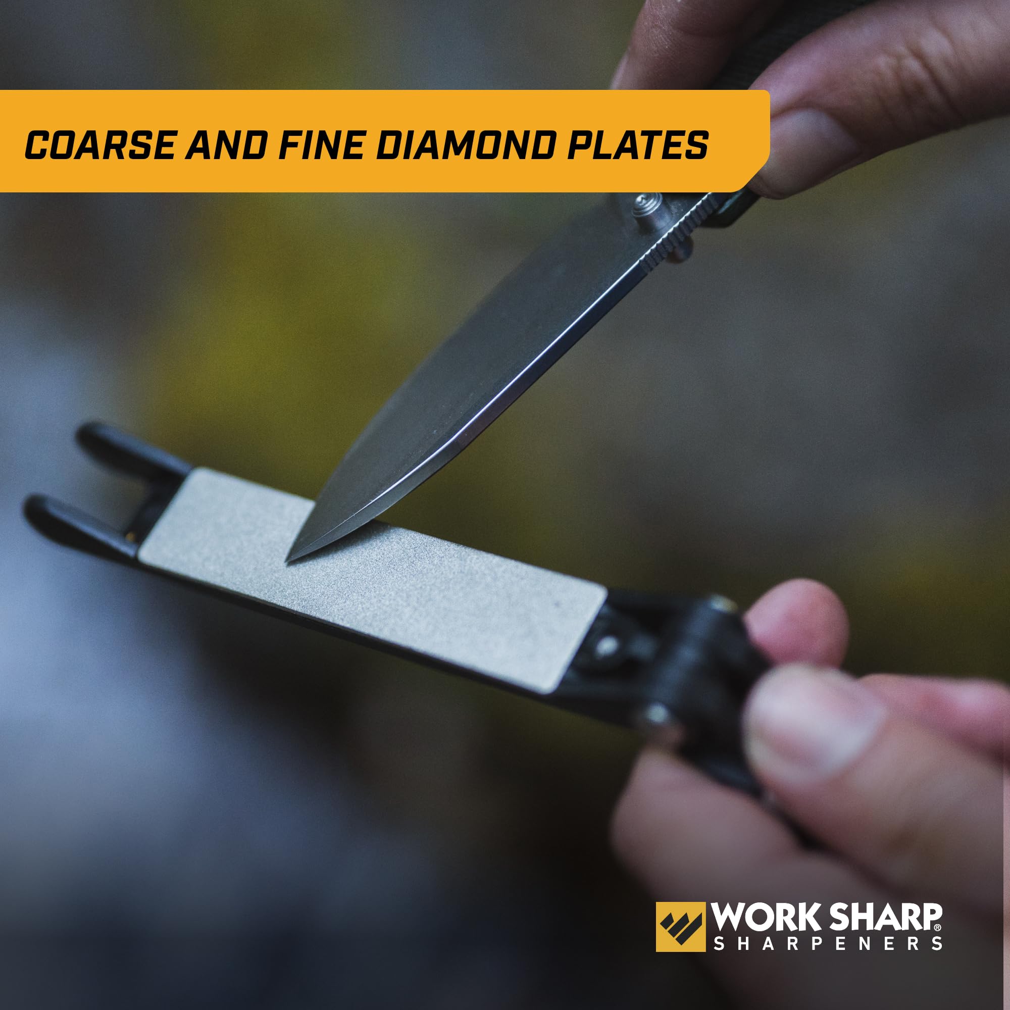Work Sharp Folding Field Sharpener for Knives and Tools - Compact Portable Knife Edge Maintenance Gear For Tradesmen Craftsmen & Outdoor Professionals product thumbnail 3