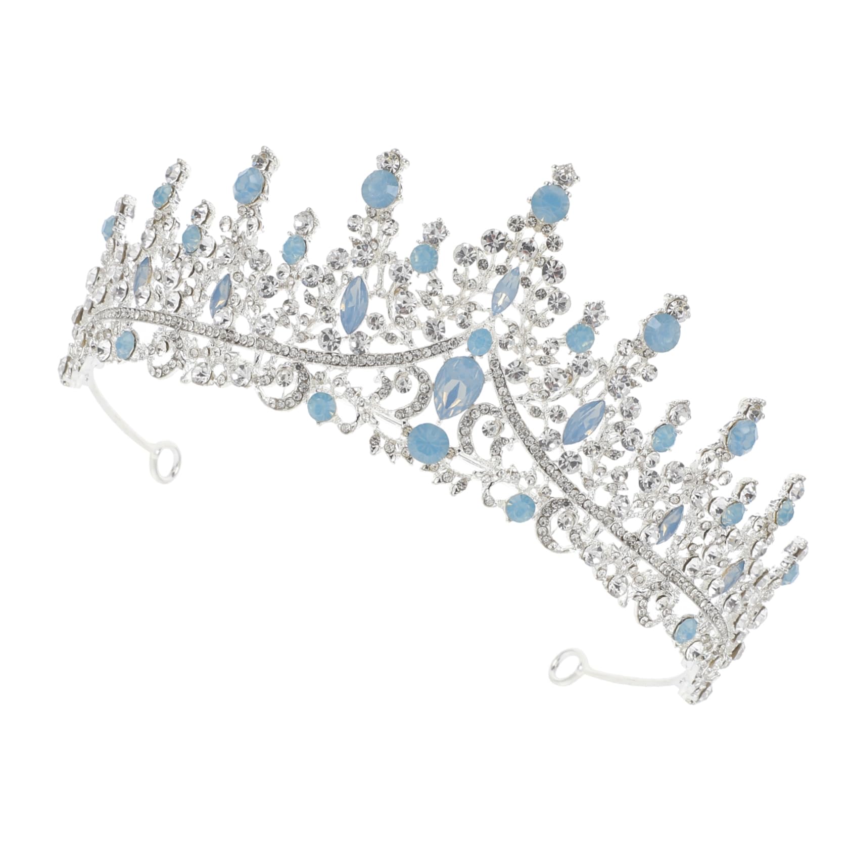 Di Sposa Tiara Nuziale in Stile Barocco Fascia Per Copricapo Per Matrimoni e Feste