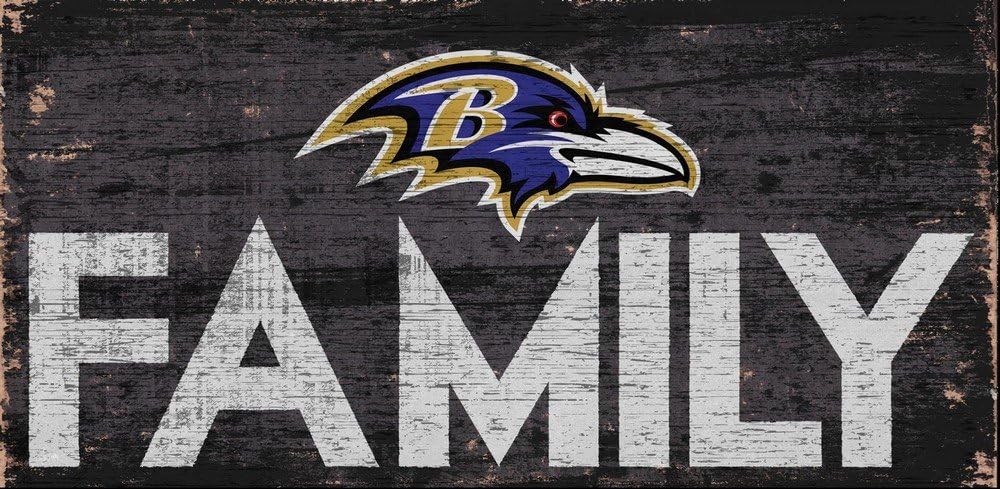 Fan Creations Baltimore Ravens Family Sign, Multi