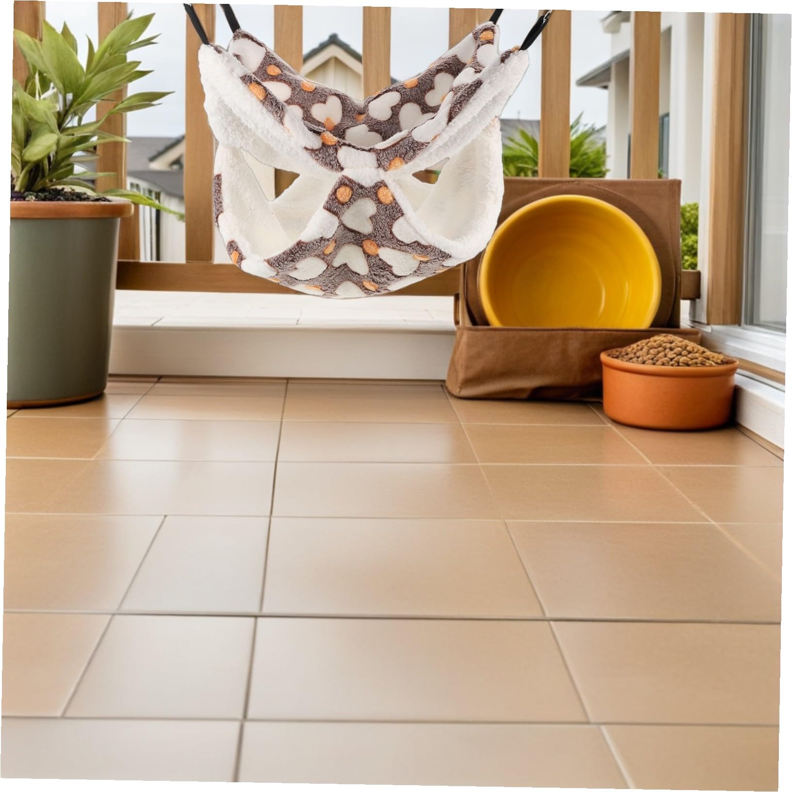 BESPORTBLE 3pezzi Nido Caldo Per Criceti Cucce Per Piccoli Animali Nascondiglio Per Criceti Capanna Calda Per Rifugio Decorativo Per Cincillà Amaca Per Topi Accessori Per Gabbie Per Furetti