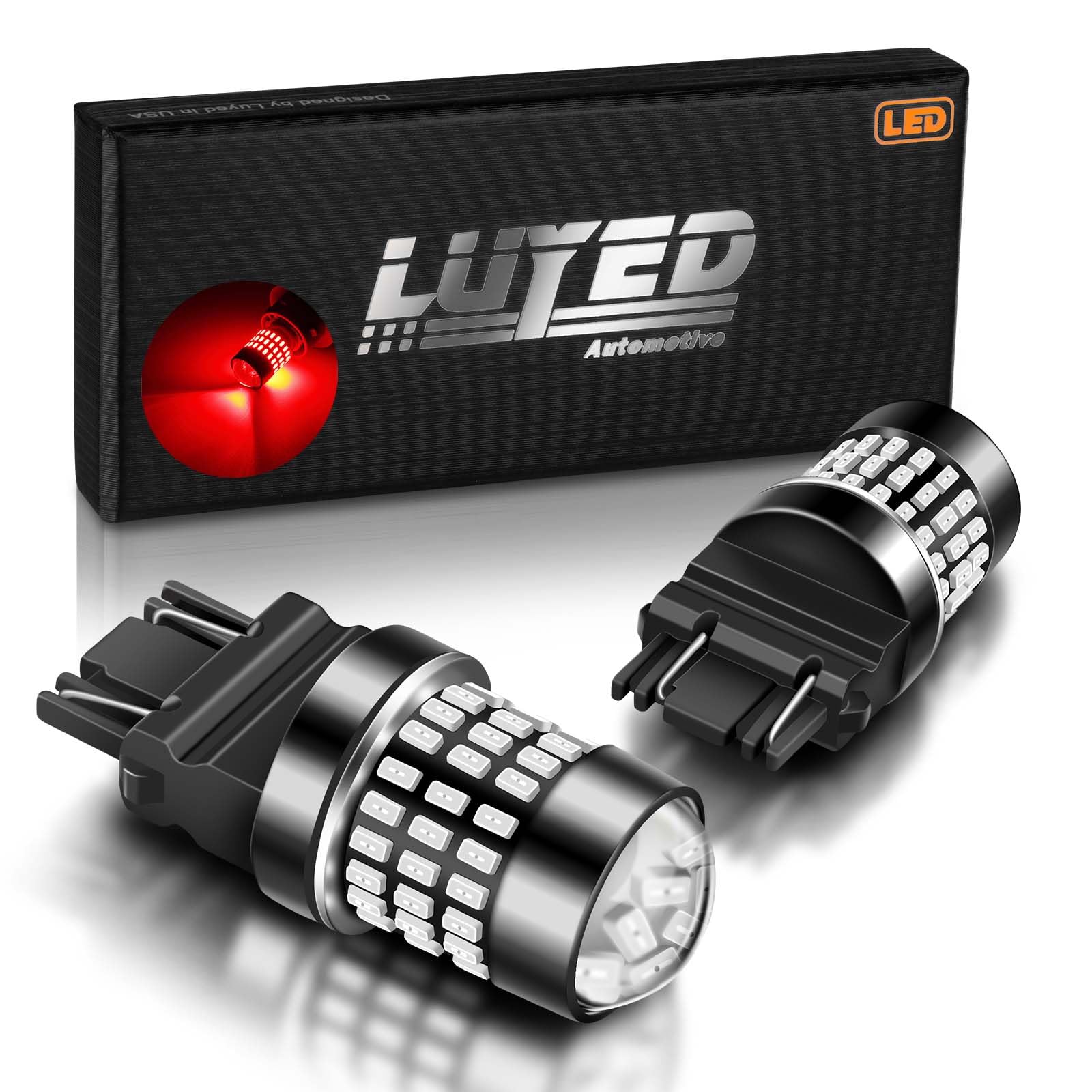 LUYED 3157 Red LED Bulb