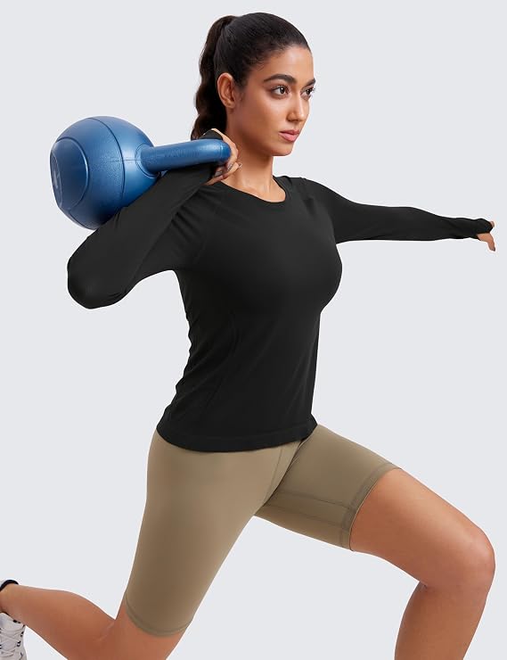 CRZ YOGA Seamless Top Waist Length