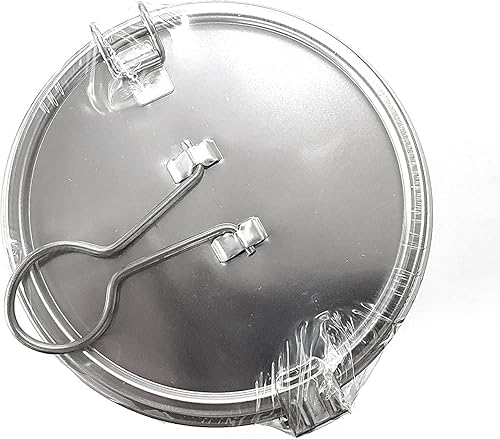 Miniatura 3 de ZEESOON Colador alto perforado de acero inoxidable genuino de grado comercial, sistema de bloqueo de un solo toque, uso en restaurantes y hogares