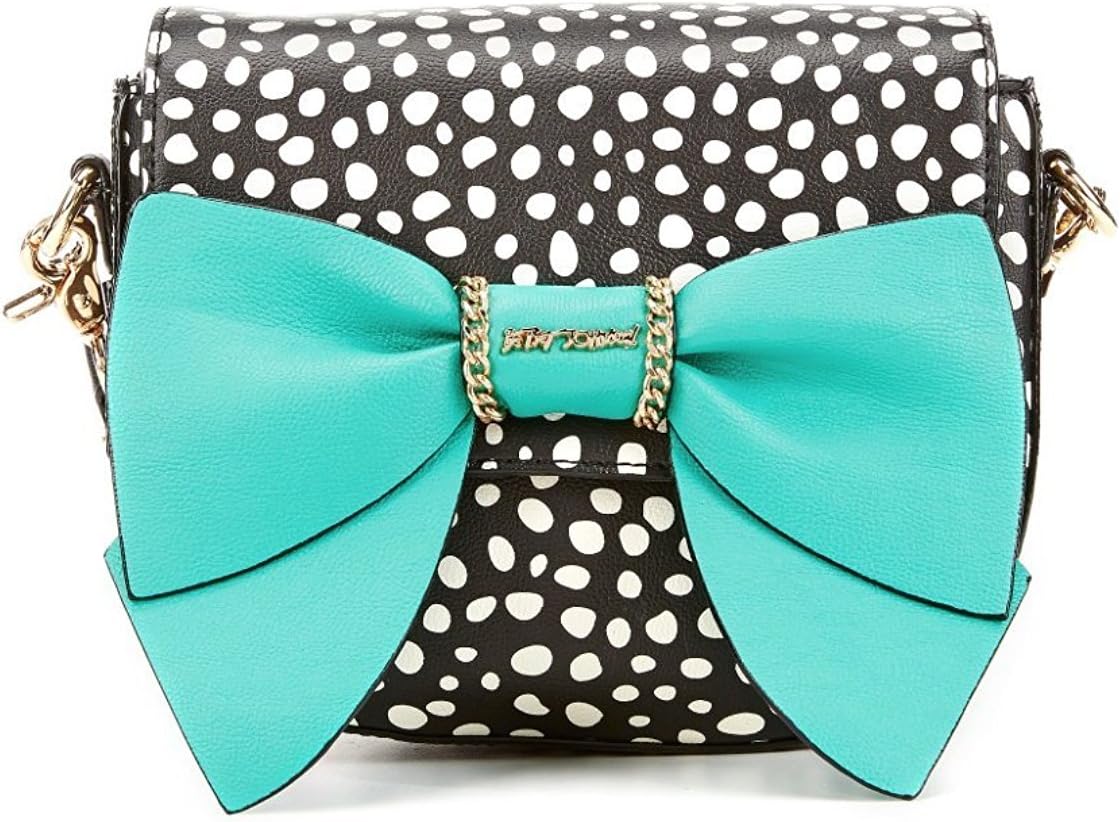 Betsey johnson Oh Bow You Didn´t Saddle Bag Handbags