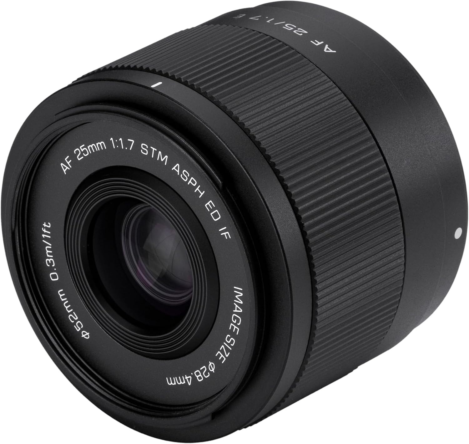 VILTROX AF 25mm F1.7 E Lens for Sony E Mount APS-C Cameras, STM Autofocus Wide-Angle Prime Lens with Large Aperture for ZV-E10 A6400 A6600 FX30 A6100 A7C A7CII A7CR, Lightweight and Compact