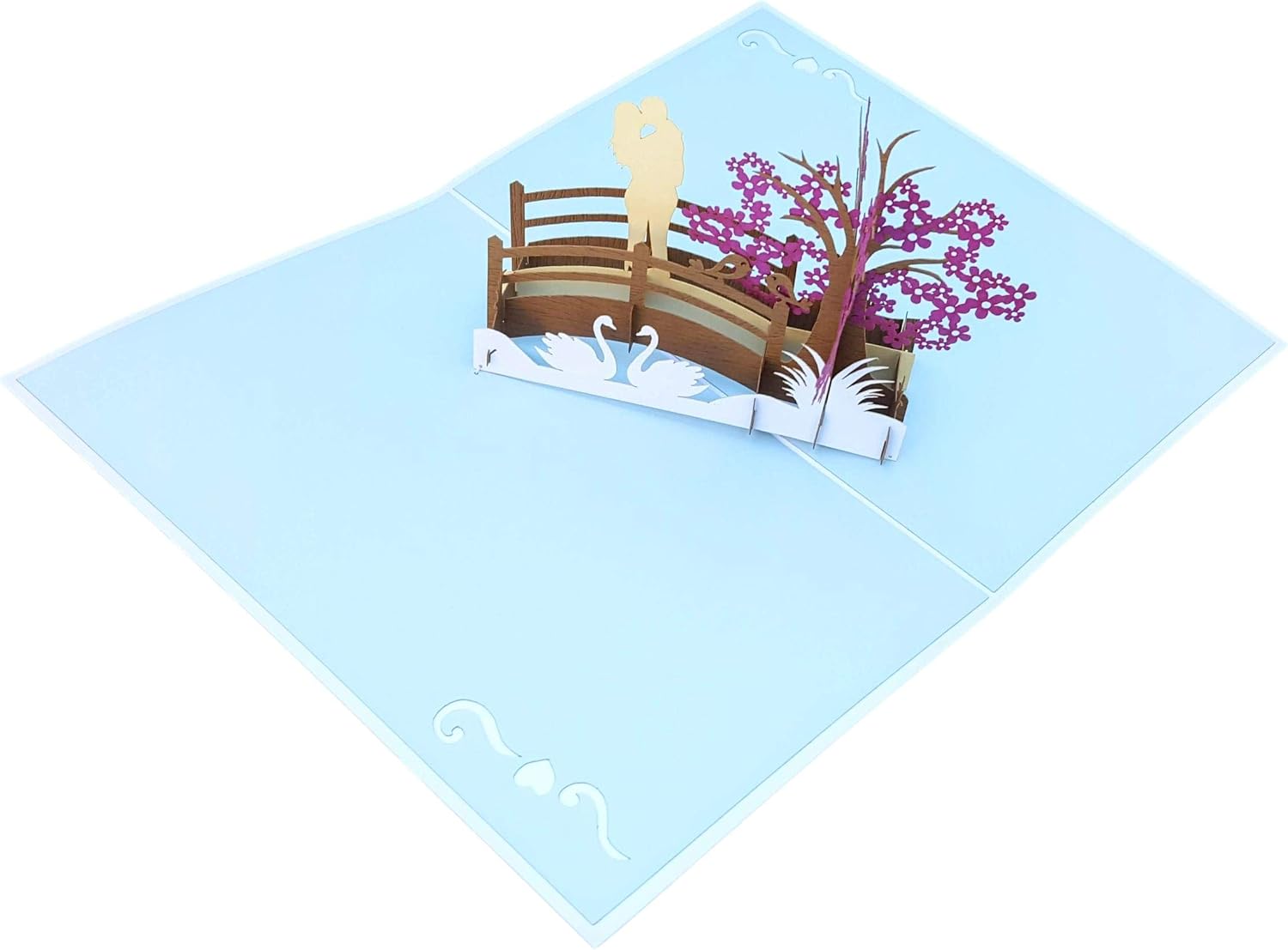 iGifts And Cards Happy 60th Anniversary 3D Pop Up Greeting Card -Soulmates, Celebration, Marriage, Being Together - Image 4