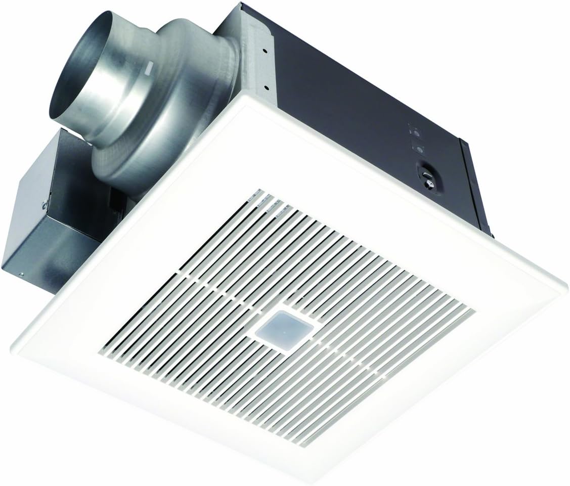 Amazoncom Panasonic Fv 08vqc5 Whispersense 80 Cfm Ceiling Mounted Ventilation Fan With Dual Sensor Motion And Humidity Technology Everything Else