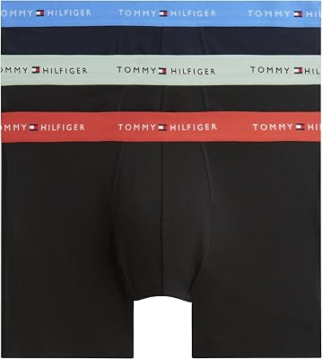 Tommy Hilfiger 3p Boxer Brief WB Um0um03874 Men's Boxer Shorts (Pack of 1)