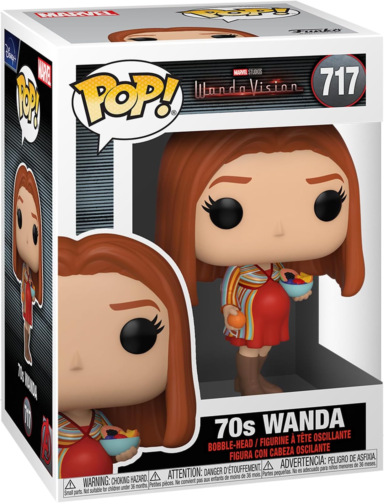 FUNKO POP!: Marvel - WandaVision - Wanda 70s