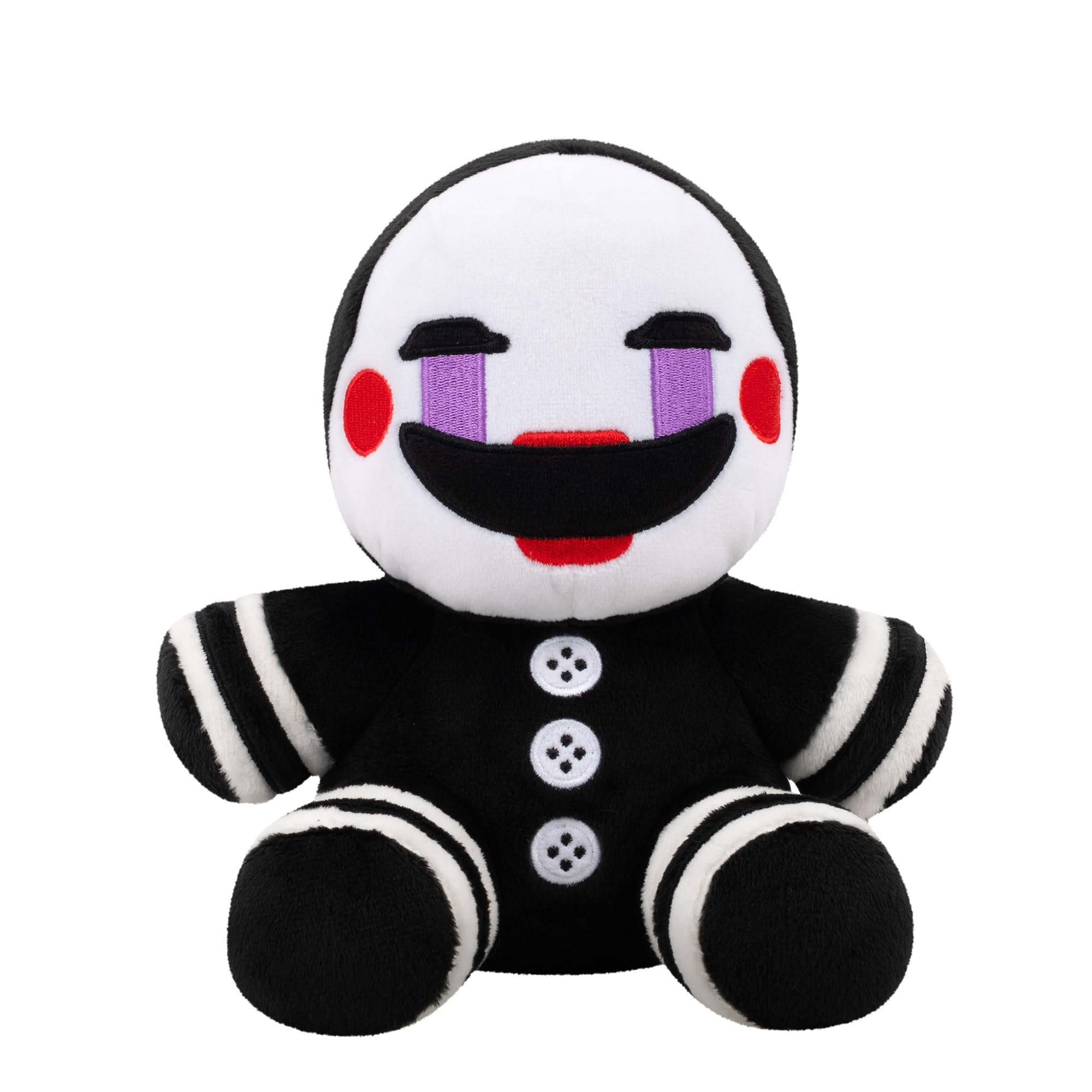 Five Nights At Freddy's The Puppet Plush - 8-Inch Stuffie with Soft Material and Glow-In-The-Dark Eyes