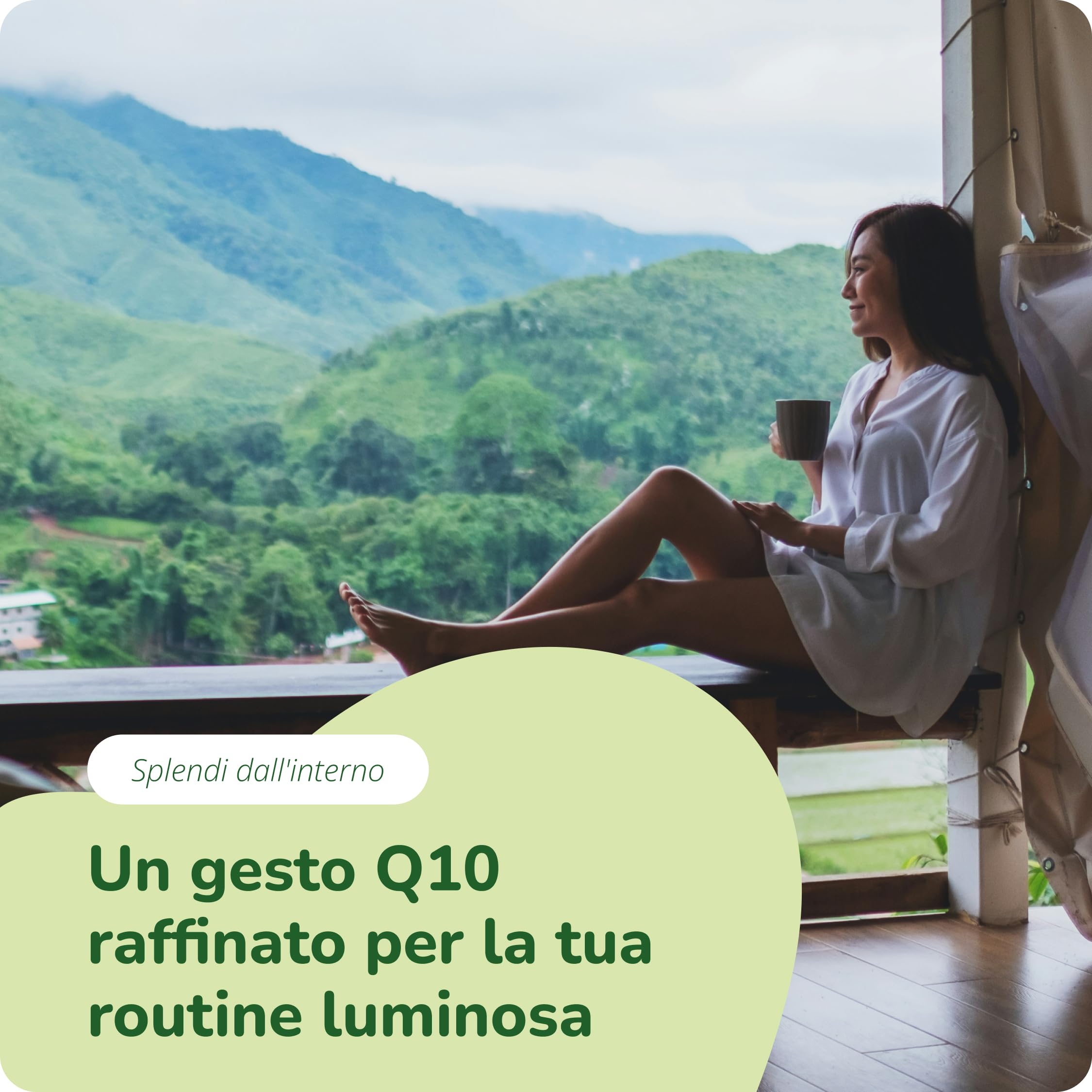 Coenzima Q10 200 mg | Tecnologia liposomiale ad alta biodisponibilità | Precursore dell'ubiquinolo | Potente antiossidante + antietà | Senza additivi e testato in laboratorio | Vegavero®