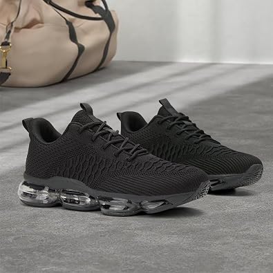 Mens Trainers Air Cushion Running Fashion Shoes Casual Breathable Walking Tennis Gym Athletic Sports Sneakers Zapatos