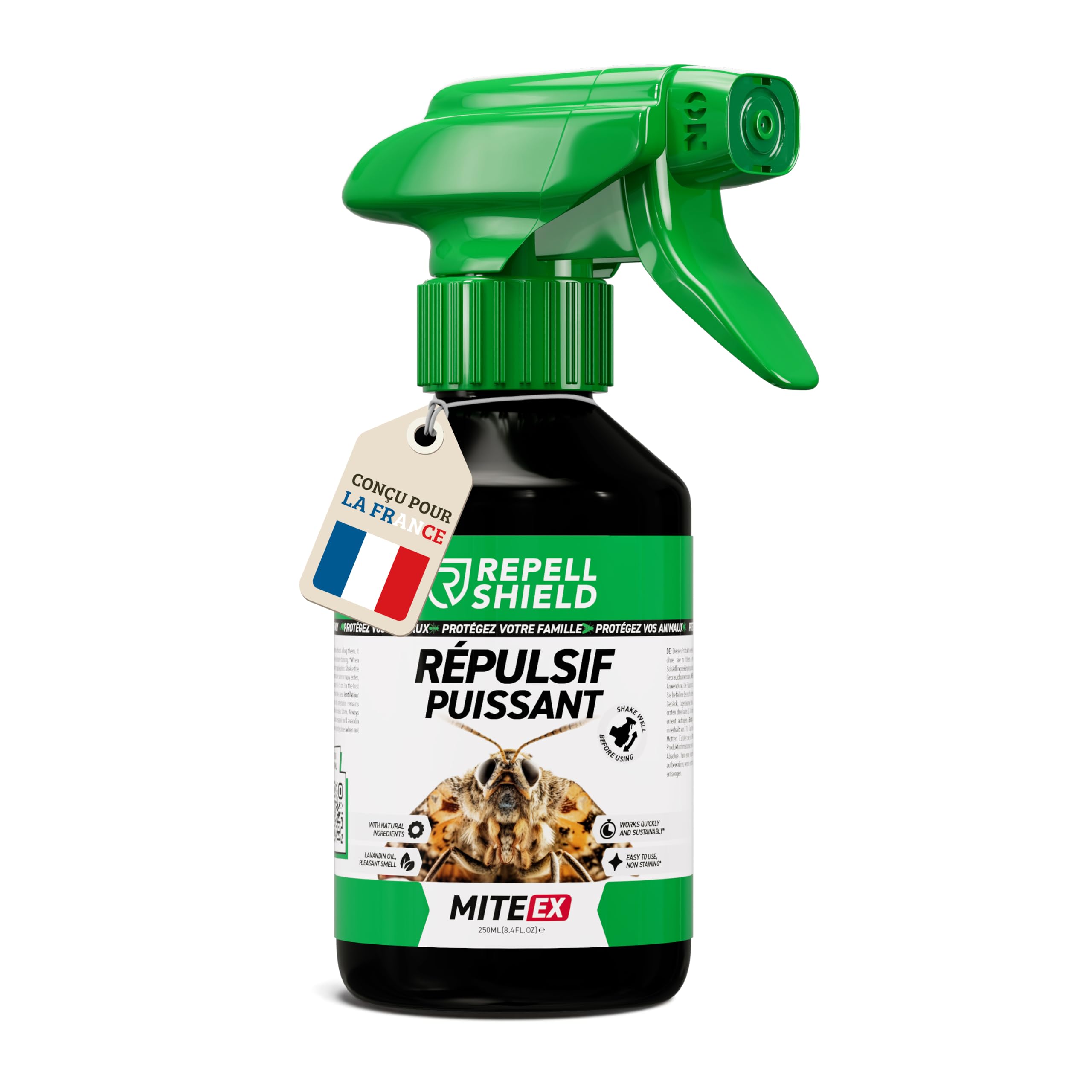 repellshield lavande spray anti mites