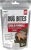 Vista 5 de Fluval (3 unidades) Fórmula de cíclidos Bug Bites para peces pequeños/medianos (1.6 onzas por botella)