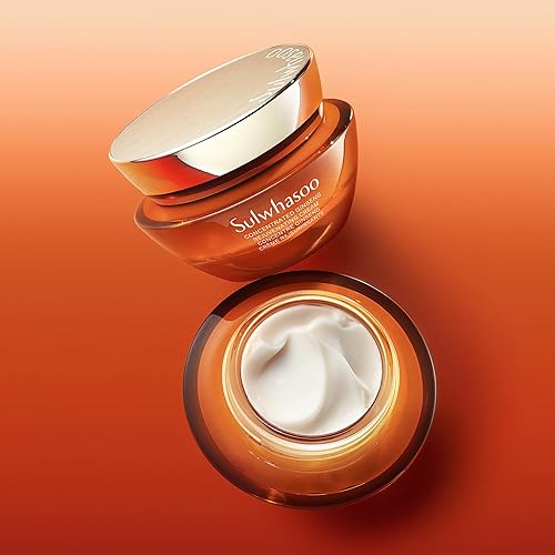 Miniatura 4 de Sulwhasoo Crema rejuvenecedora concentrada de ginseng coreano, ginseng coreano y péptido hidratante antienvejecimiento con derivado de vitamina C y