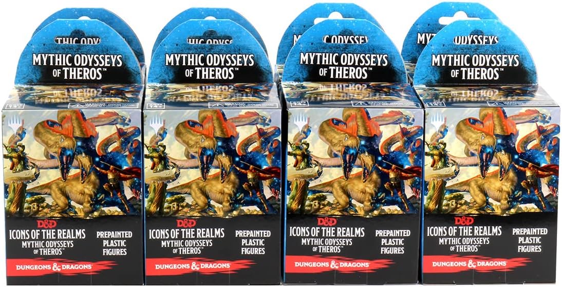 Crаzу Clеаrаnсе Dungeons & Dragons Icons of The Realms Miniatures: Mythic Odysseys of Theros 8ct Brick, 32 Figures