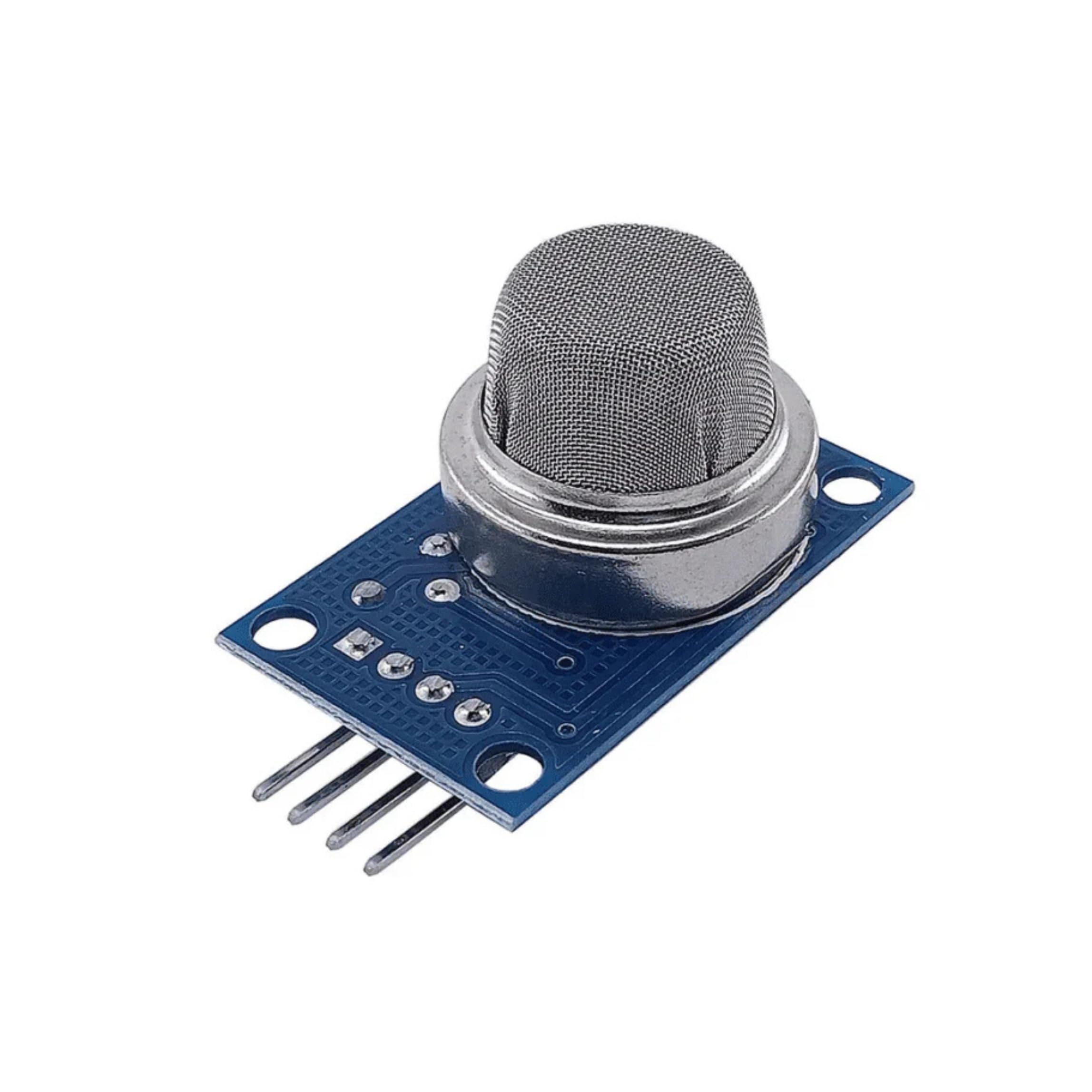 Lalitha MQ-2 Gas Sensor Module, Digital Output, 4-Pin Interface, MQ-2 Gas Sensor Module for Smoke, LPG, Methane, and Combustible Gas Detection - High Sensitivity for Safety and Monitoring Applications