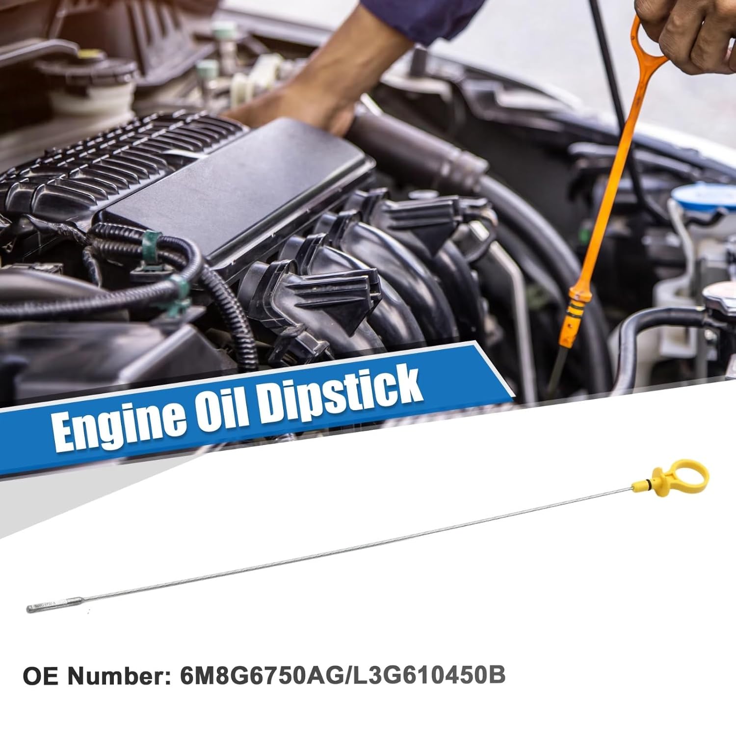 Engine Oil Measuring Rod for Mazda 5 2012-2015 for Mazda 3 2010-2013 2.5L Car Engine Oil Dipstick Automobile L3G610450B