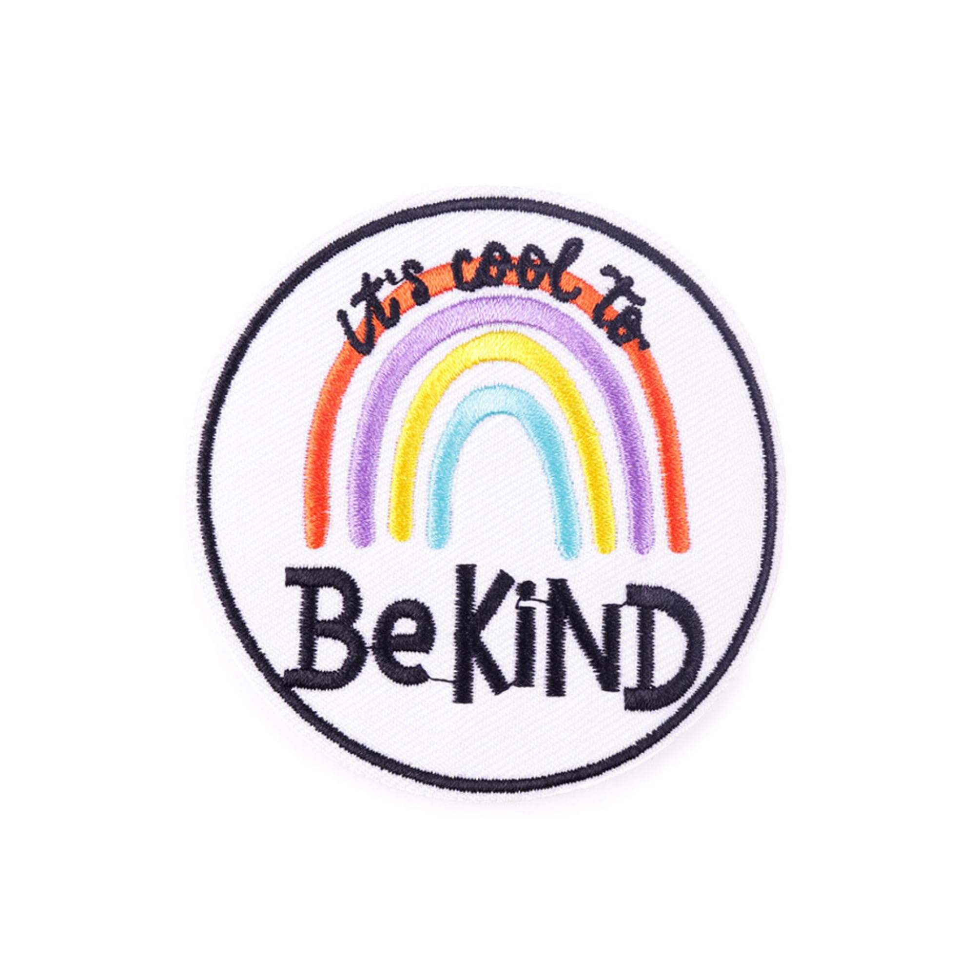 Project Nomad Velcro Hook Patch, Tacti-Cool KINDNESS Collection, Message for bag/vest, tech gadgets for kids & adults, for school backpack, for pencil case, for gym bag, gift for men/women 7.6x7.6