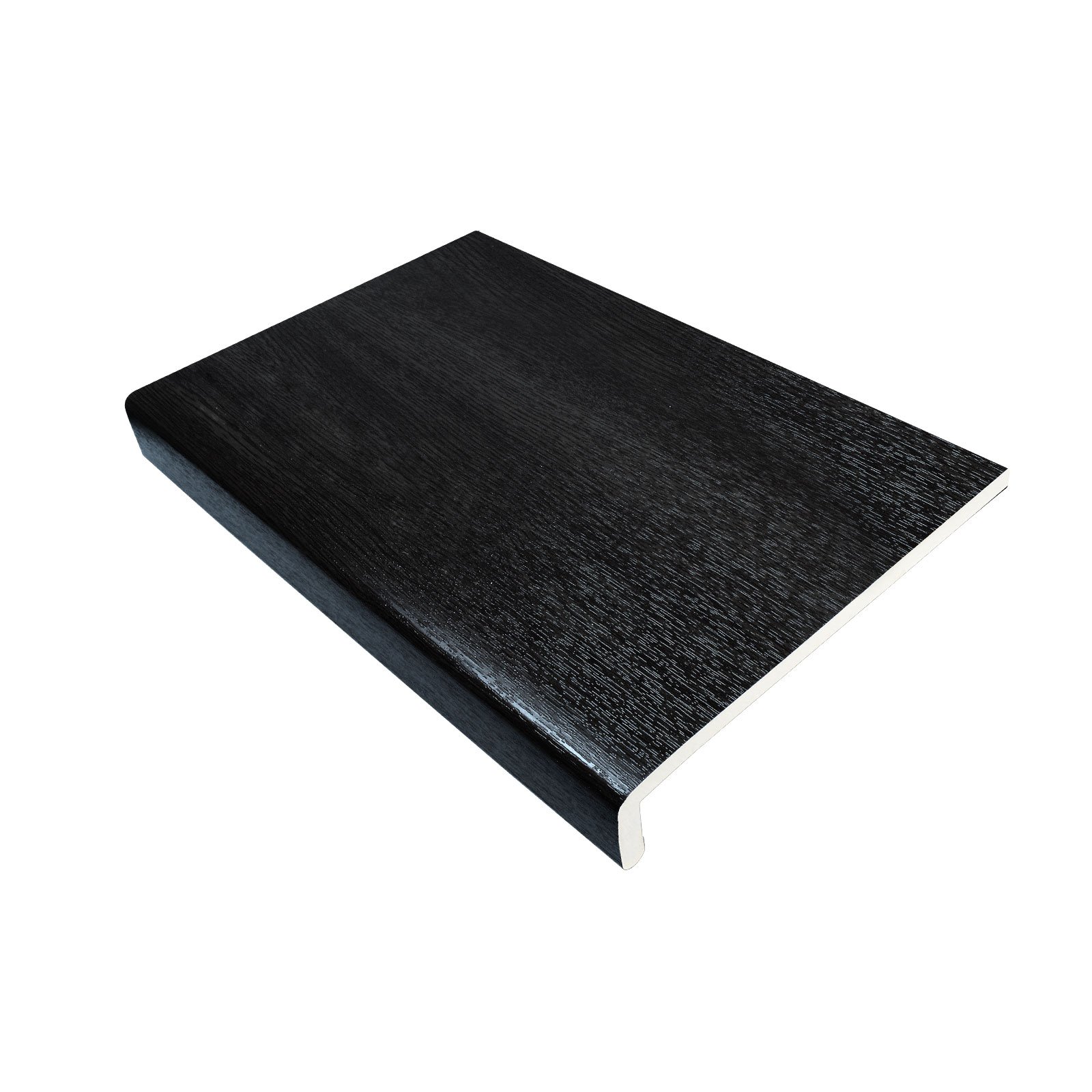 Eurocell Black 200Mm Ash Upvc Window Board/Cill Cover 1.25M Long 9Mm Thick Plastic Window Sill Capping