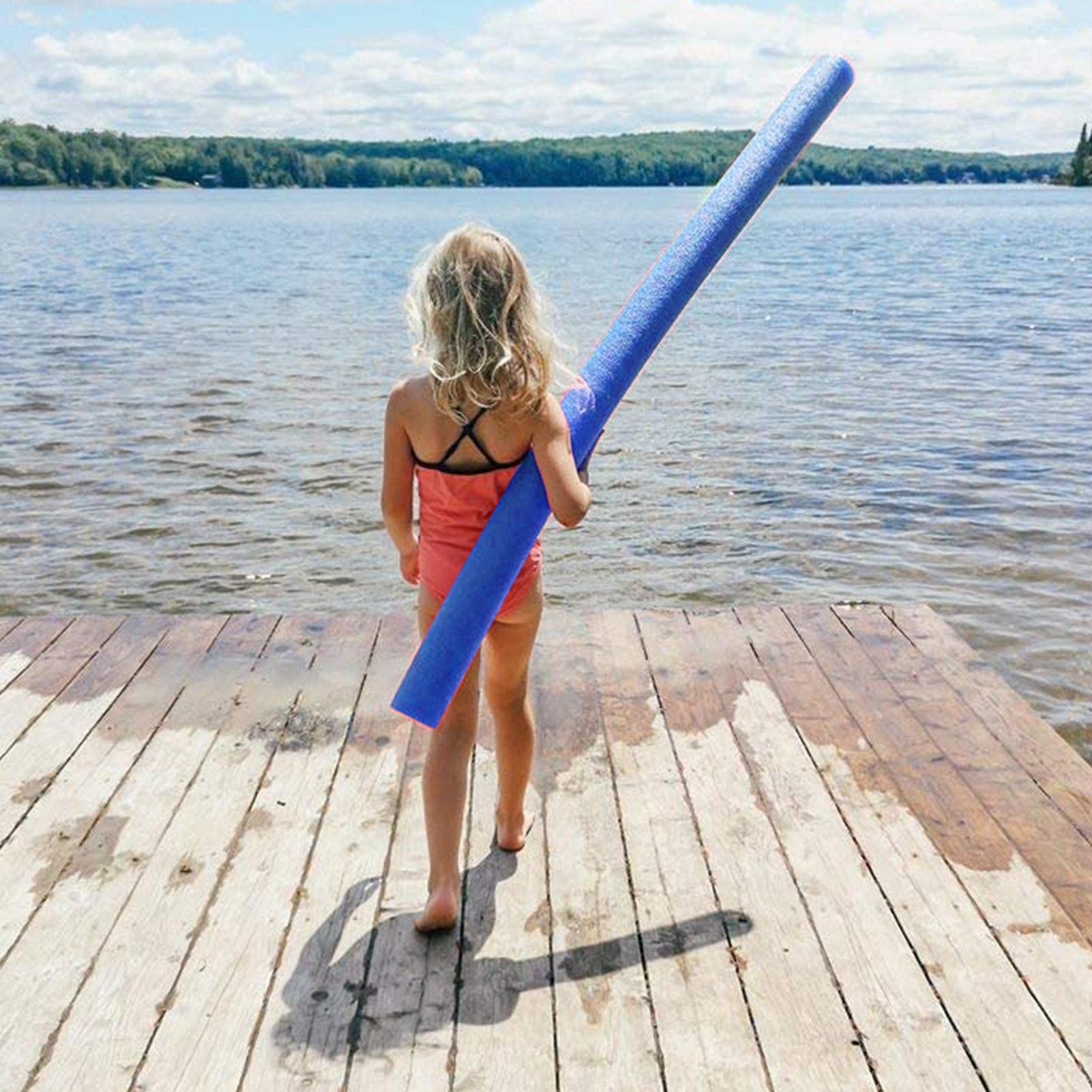 Gonflables Frite Piscine Nouille Flotteur: Gonflable Tube Flottant Piscine, Flotteur Piscine Nouilles Natation Pour Piscine Débutants Assistant Équipement - Jouet Pour Enfants Et Adultes (4