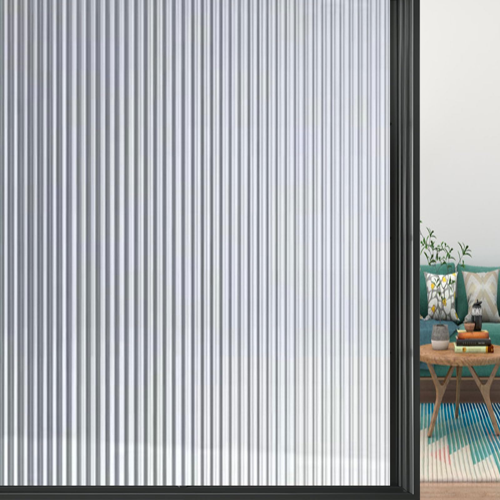 Film electrostatique vitre 65x190 cm Chang Hong 2 opaque depoli