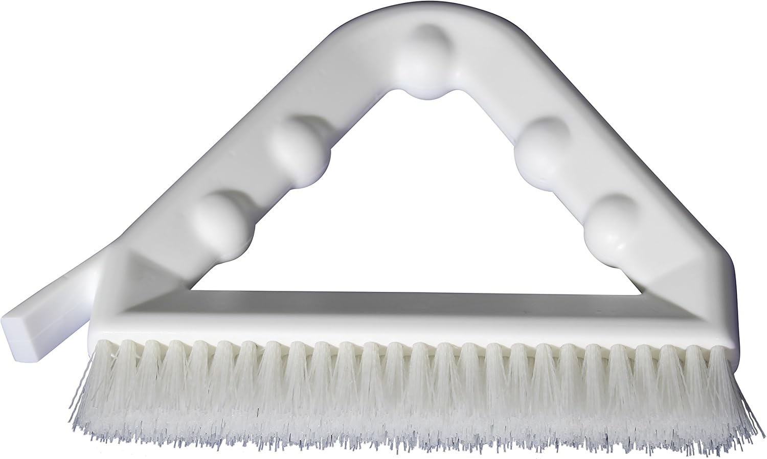 Back and Knee Saving Heavy Duty Grout and Tile Brush with Adjustable Handle. - - 