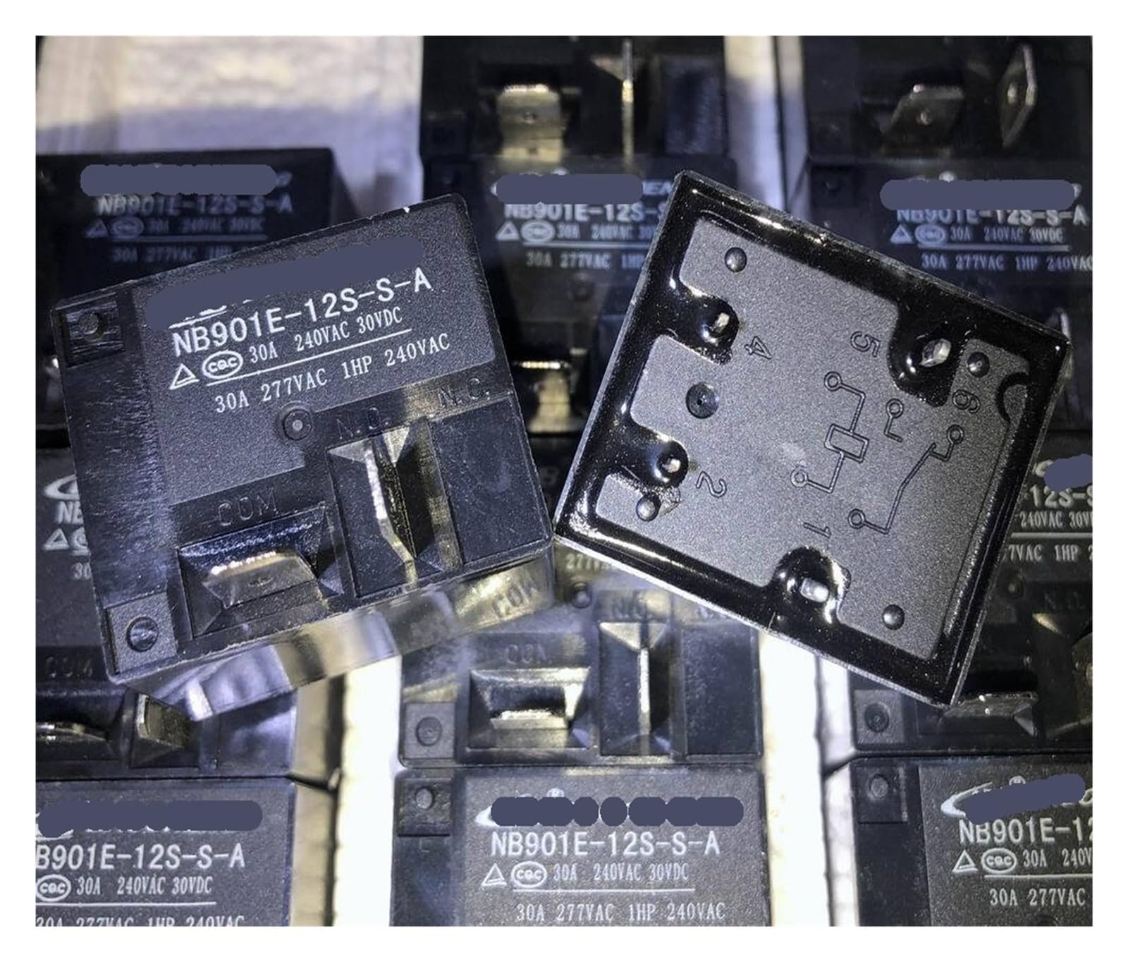 Relé de 4 pines T91-1A-12V-30A interruptor NB901E-12S-SA para automoción y placas