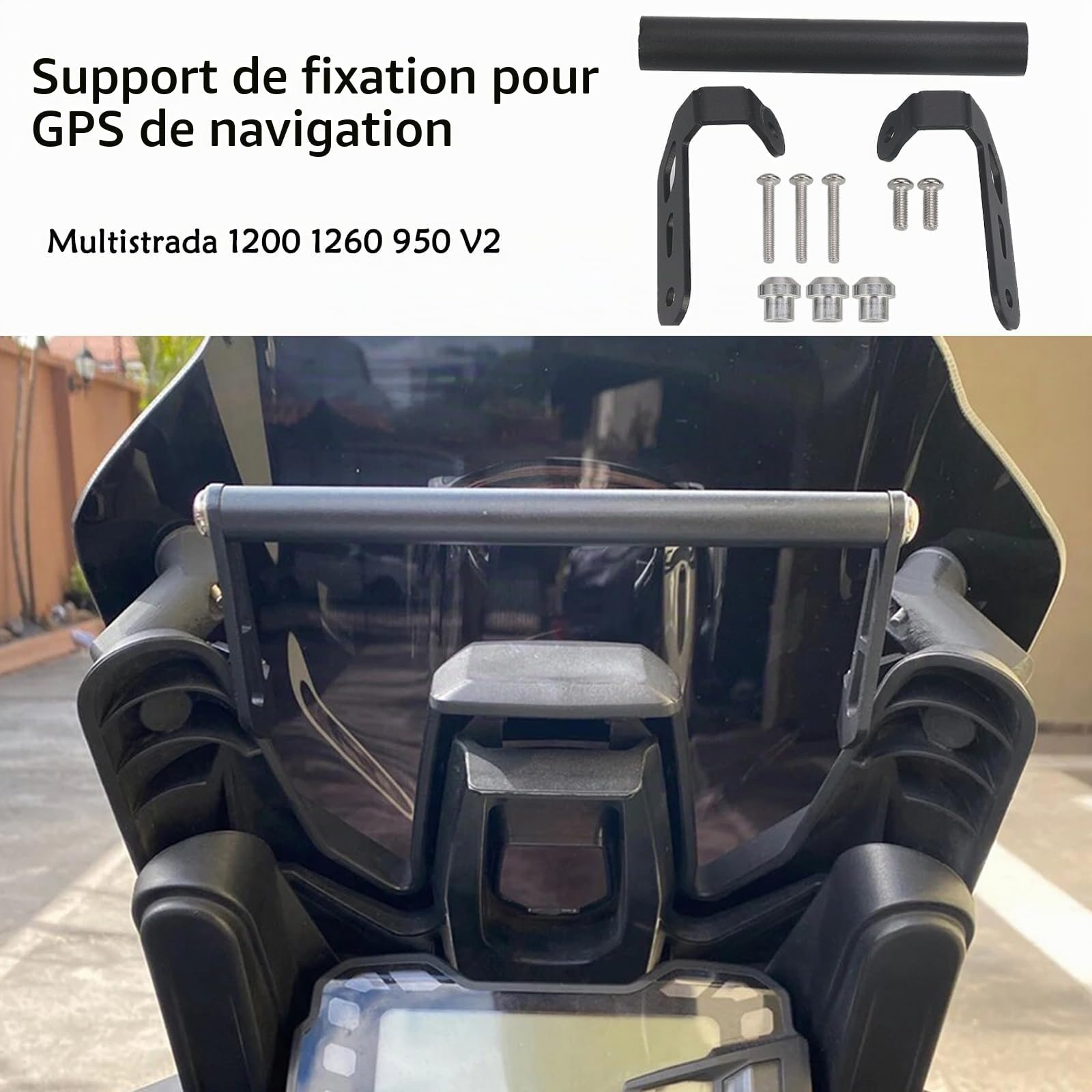 Super Adventure S Kit de Support de Navigation GPS pour Multistrada 1200/1260/950 V2